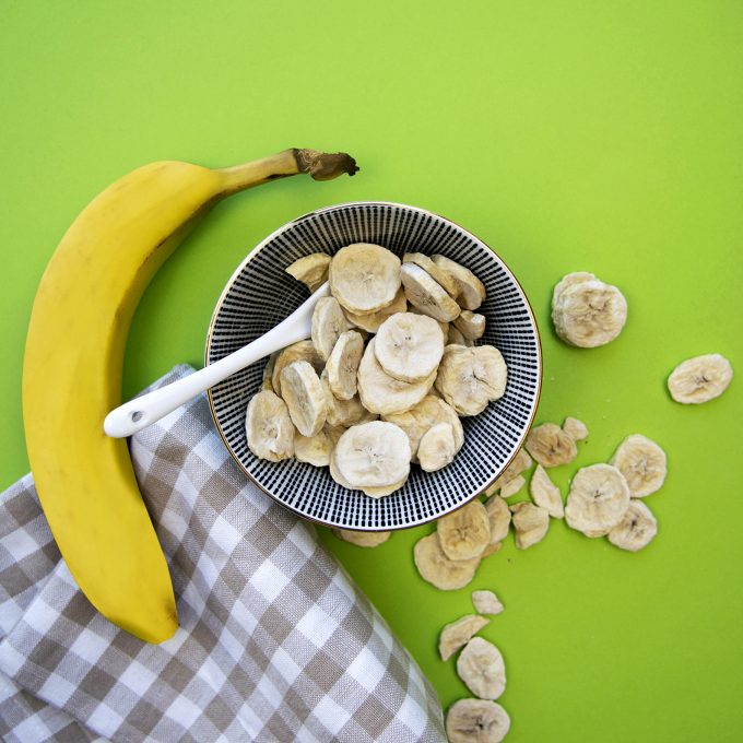 TILBUD! 3 x 100 g frysetørrede bananer - Billede 2