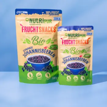 Her er et billede af de varianter af frysetørrede sorte solbær (økologiske), som NutriPur tilbyder til salg