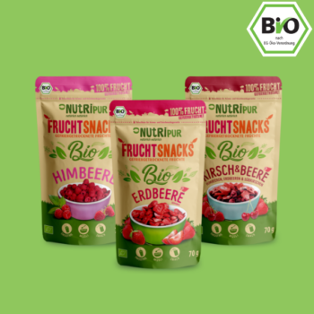 Frysetørret frugt, BIO Trio Set 3 x 70g