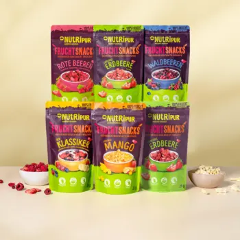Frysetørret frugt, six-pack 6 x 25g