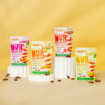 Sæt med 4 NUR Fruit Softies 4 x 35g