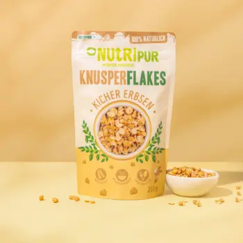 Her er et produktbillede af Nutripurs sprøde kikærteflager.