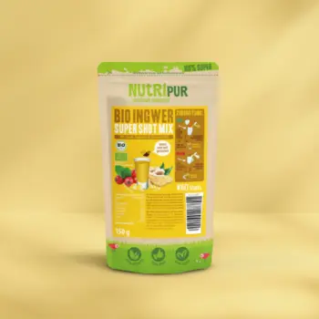 Produktbillede af Supershot Mix Økologisk Ingefær fra NutriPur