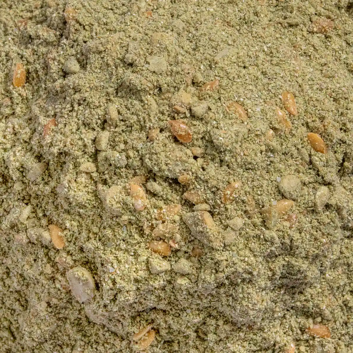 Et makrobillede af det næringsoptimerede topping.