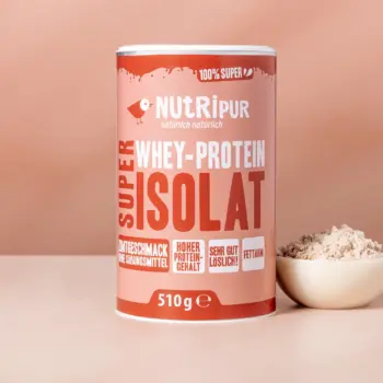 Her er et produktbillede af Super Isolat Whey Proteinpulver Kanel