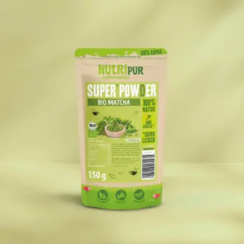 Her er et produktbillede af SuperPowder Økologisk Matcha fra NutriPur.