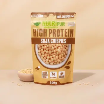 Sojacrispies med højt proteinindhold