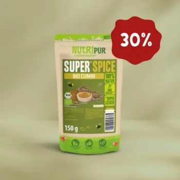 Produktbillede af SuperSpice Cumin (økologisk) fra NutriPur. Nu 30 procent rabat