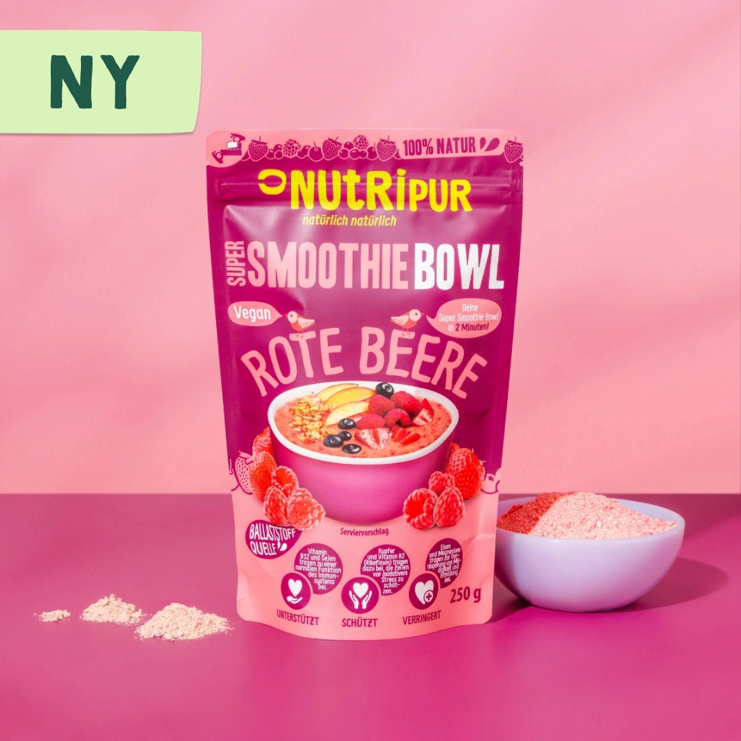 Her er et produktbillede af Super Smoothie Bowl Røde Bær